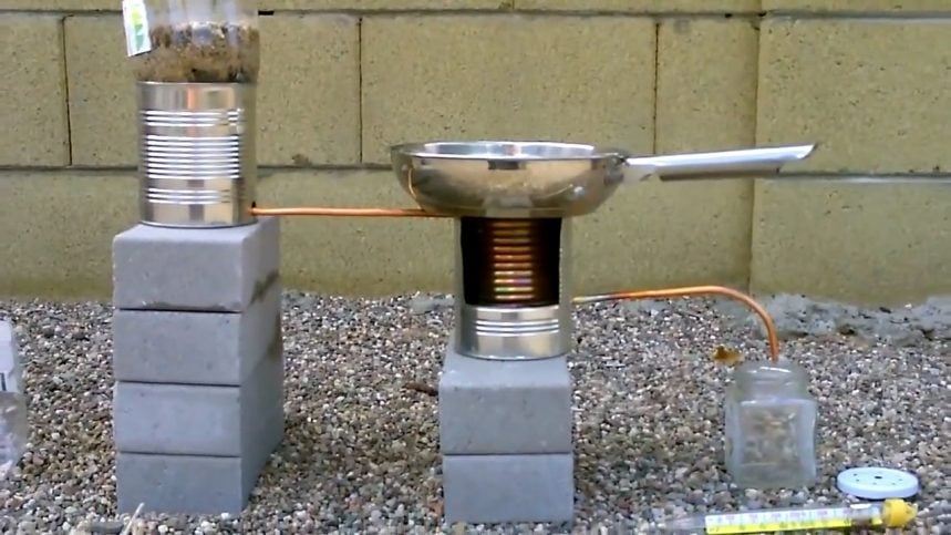 How to build a Homemade Multi Use Water Purifier that uses no electricity .Works as Water heater and stove burner too....