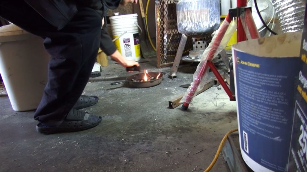 How To Build A Homemade Gravity Fed Drip Waste Oil Heater For Your Garage Clean And Efficient