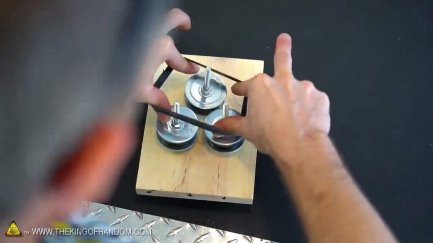 Homemade Rope Cutter How to make a Survival Rope Making Machine at home from easily ...