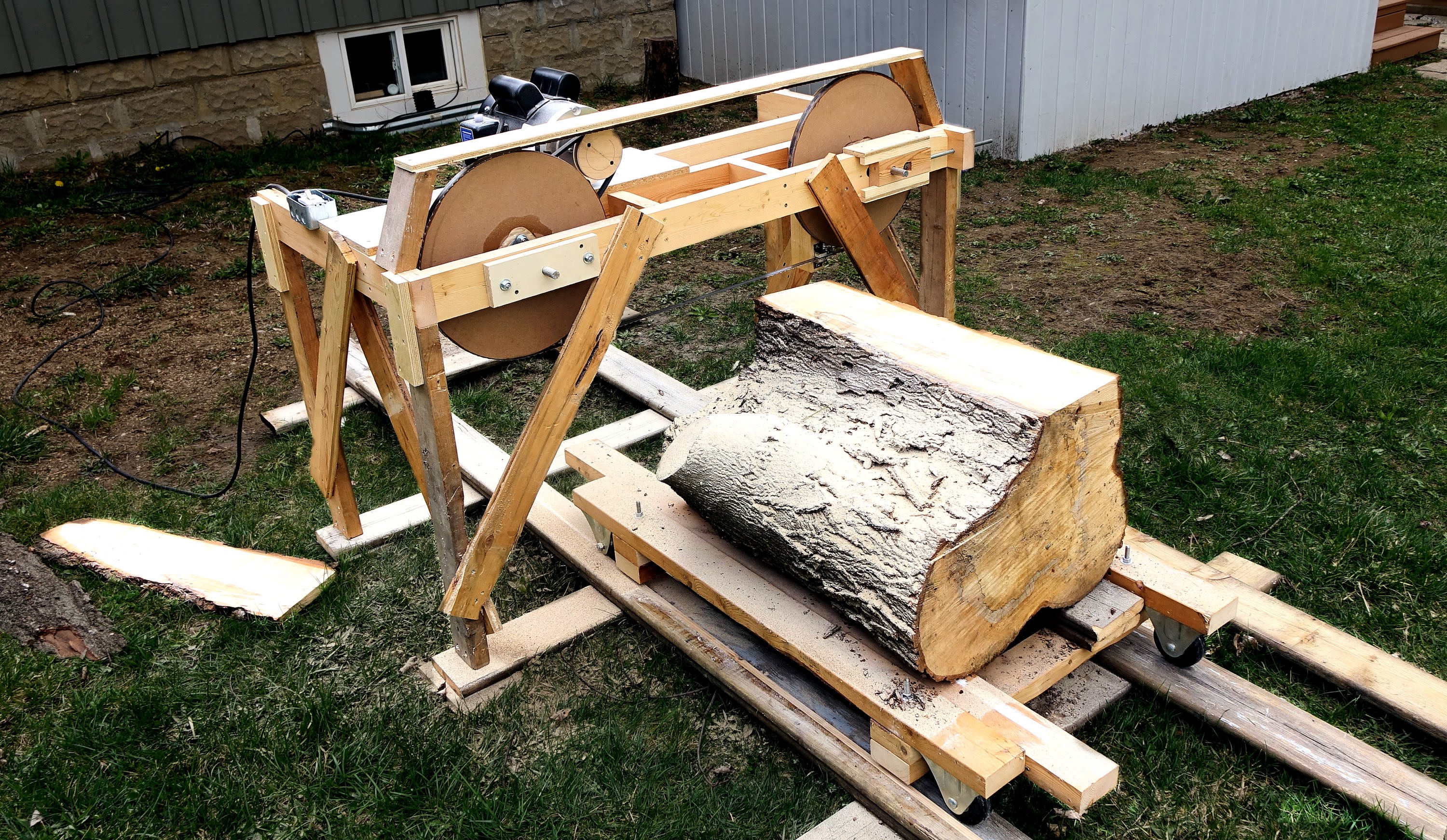 how-to-build-a-homemade-wooden-bandsaw-mill-from-scratch-step-by-step
