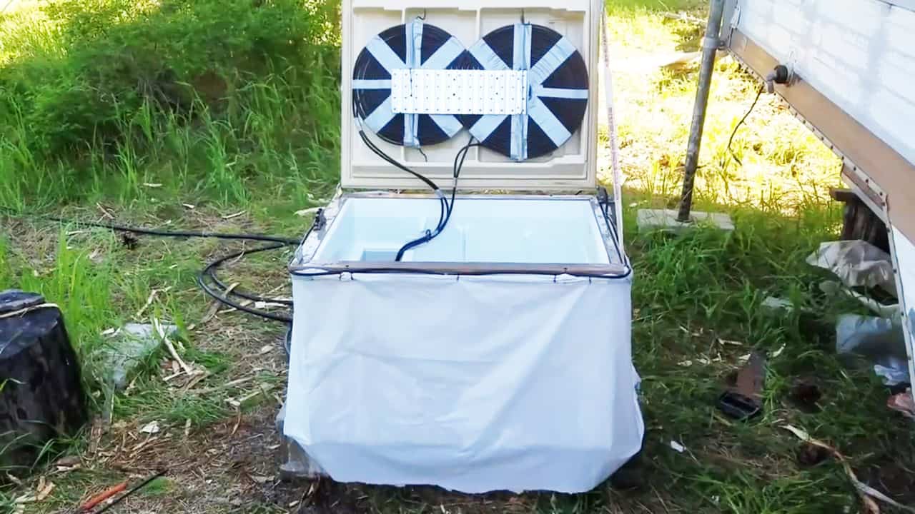 How to build a Simple Homemade OFF GRID Refrigerator from easily