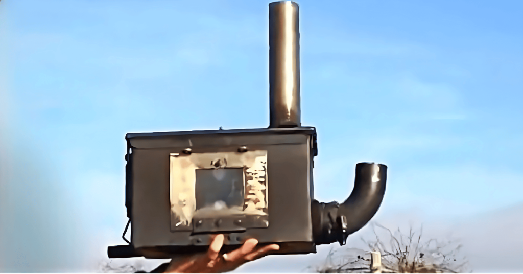 How to build a Super Efficient ,Multi Use Homemade Ammo Can Rocket Stove. Inexpensive,Portable and Leaves no smoke....