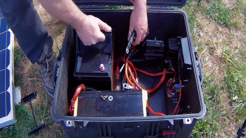 How to build a Large 2000W  Portable Solar Power Generator at Home from scratch.
