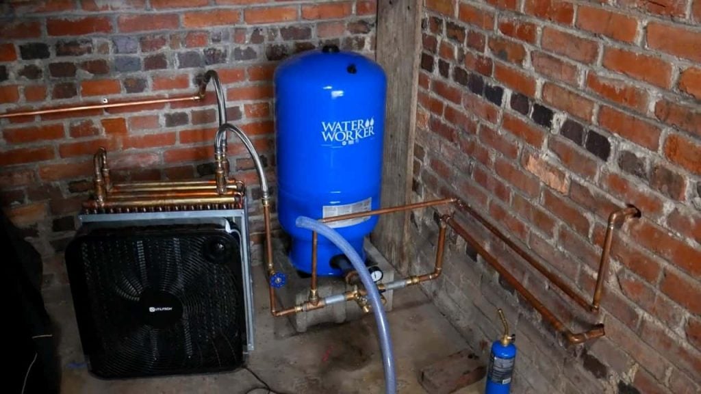 How to build a Homemade DIY Geothermal Heat Exchanger for Cooling Garage/Room