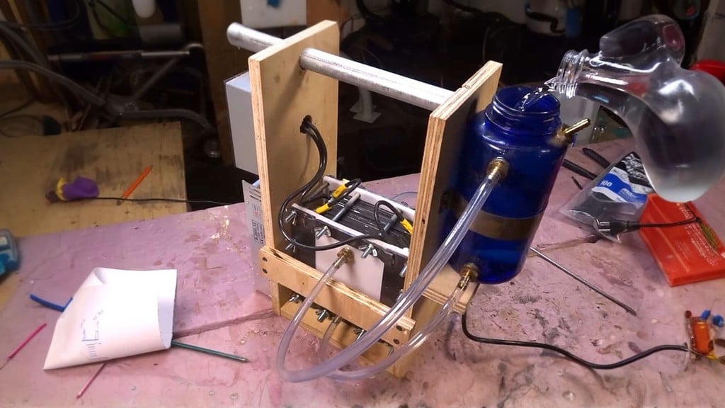 How to build a Homemade Water Powered HHO Dry Cell Generator