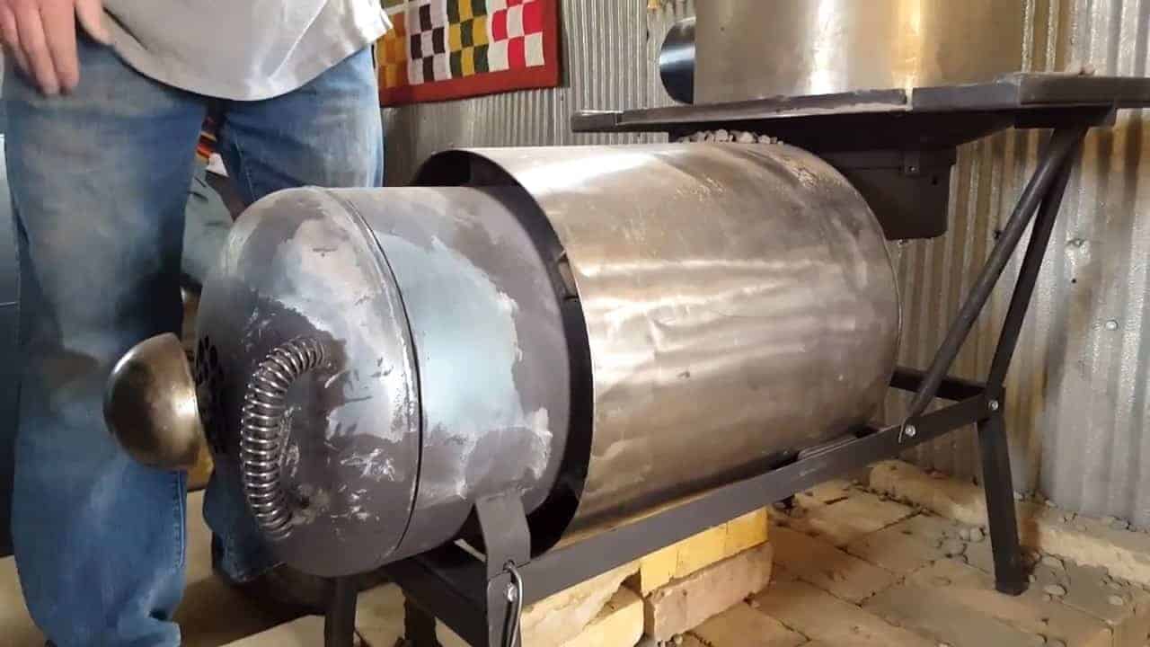 How to build a Super Efficient Portable Rocket Mass Heater from reclaimed and repurposed items and save up to 80% on your heating bills
