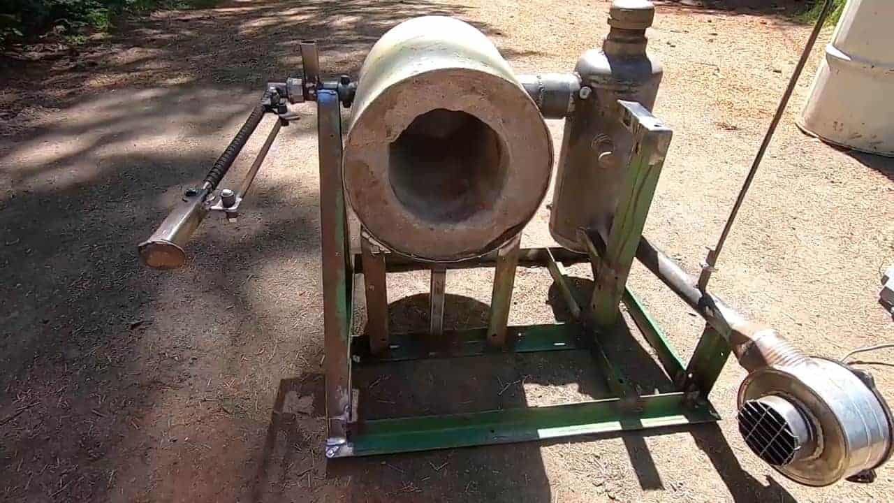 How to build a simple and effective Multi Purpose Waste oil Aluminum Scrapping Foundry / Forge out of Scrap Metal