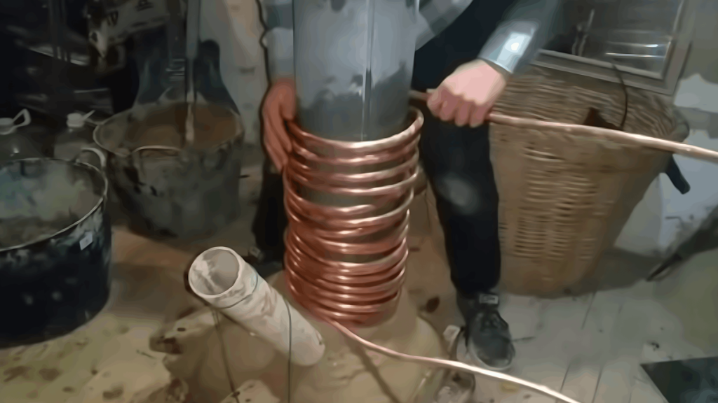 How to build an Off grid  Rocket Mass Stove Hot Water heater using Copper Coils, Clay ,Sand. Also works as a cooktop!!!