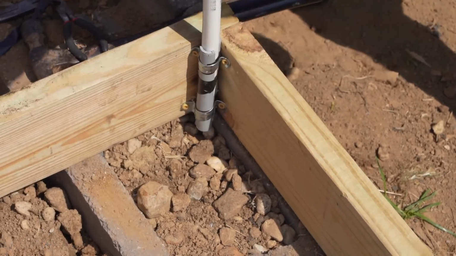 Pvc Hoop Frame How to build a 10 X 12 PVC Hoop Greenhouse using simple materials