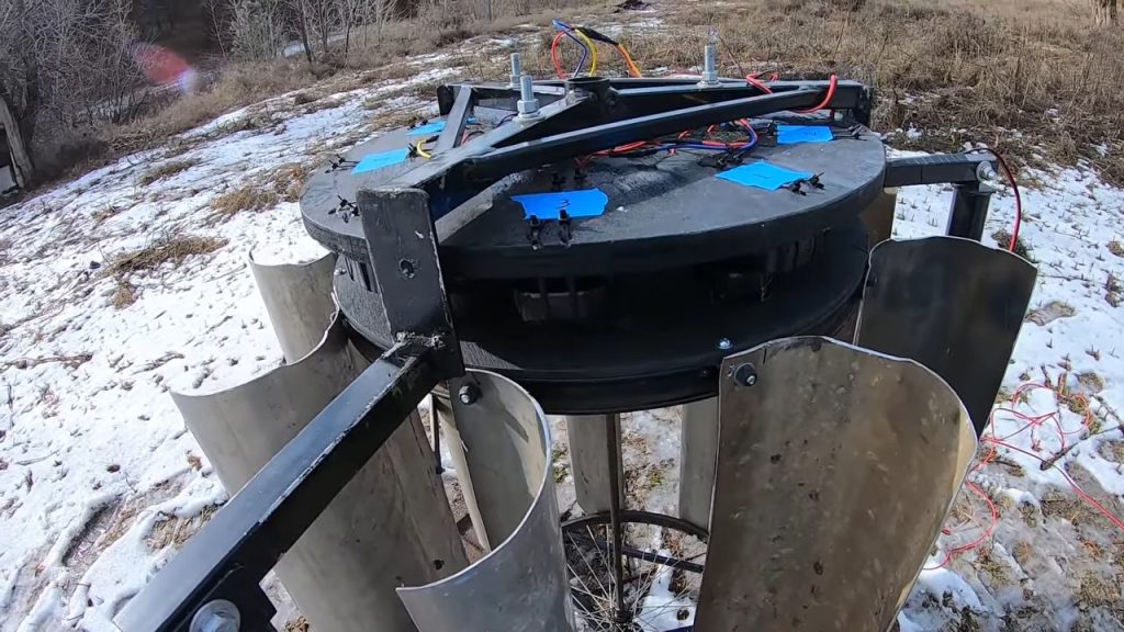 How to Build a Simple Wind Turbine Generator out from Old Microwave Ovens